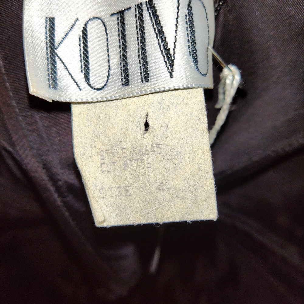 1980's Vintage Strapless Cocktail Dress - Picture 3 of 7